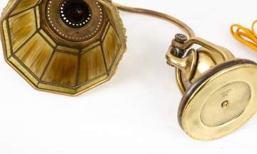 Tiffany Studios, NY Linen Fold Counter Balance